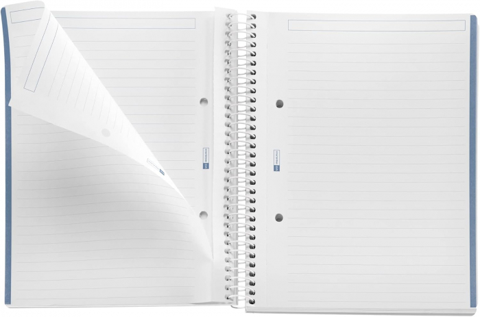 Caiet MIQUELRIUS Message Notebook Capri Blue, A5 100 file, dictando [2]