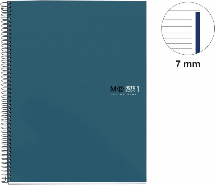 MIQUELRIUS Notebook1 The Original Colours, Ocean A4 80 sheets, line grid [3]