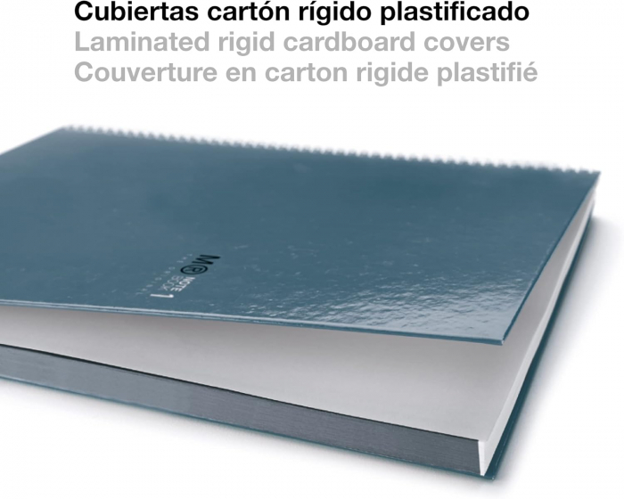 MIQUELRIUS Notebook1 The Original Colours, Ocean A4 80 sheets, line grid [8]