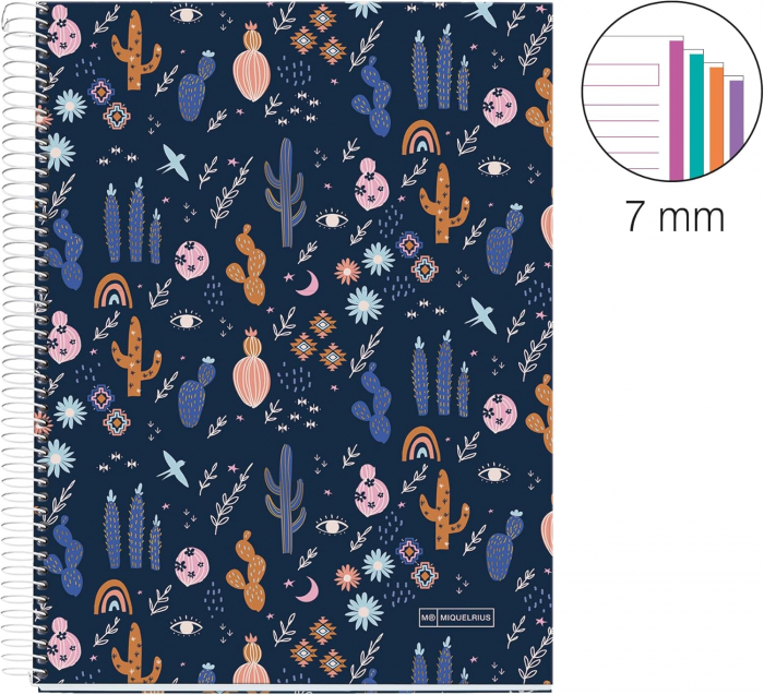 Caiet MIQUELRIUS Desert, Don't Panic Collection, A4 140 file, dictando [3]