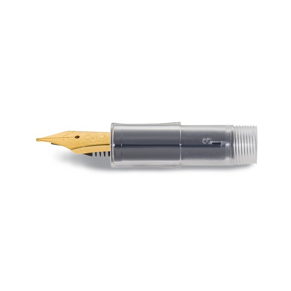 Cap stilou Kaweco CLASSIC Sport Transparent cu penita inox placat cu aur B [2]