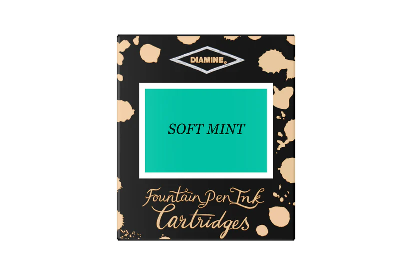 Cartuse cerneala Diamine Soft Mint (set de 6 buc) [1]