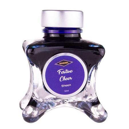 Diamine Inkvent Blue Edition Sheen 50 ML - Festive Cheer [3]