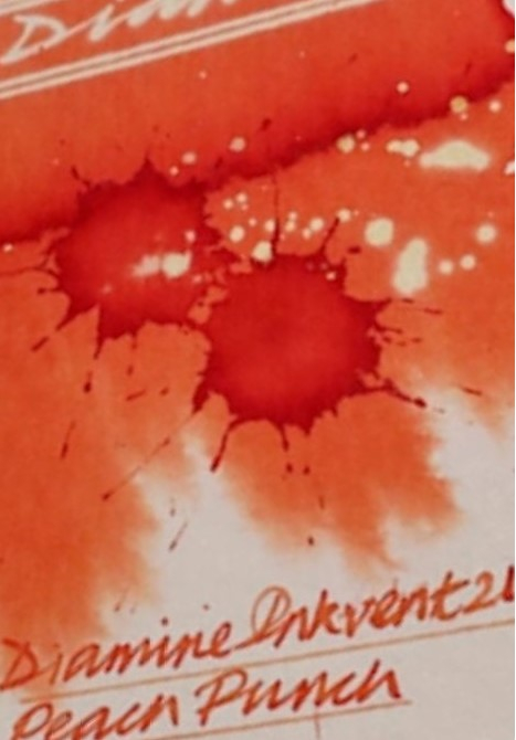 Diamine Inkvent Red Edition Standard 50 ML - Peach Punch [3]