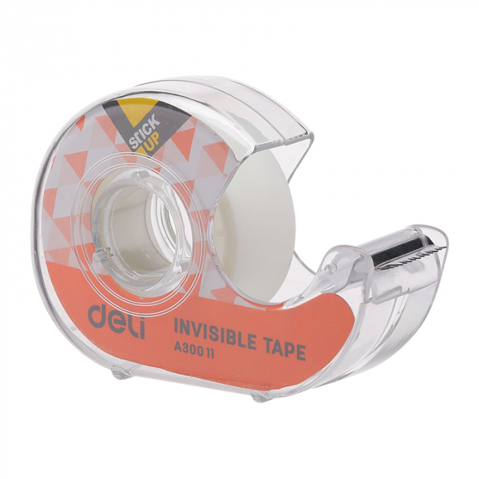 Dispenser cu banda adeziva transparenta Deli 18mm x 7,62m [2]