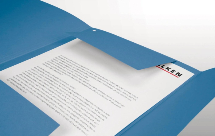 Dosar carton color plic A4, 250 g/mp, Falken [6]