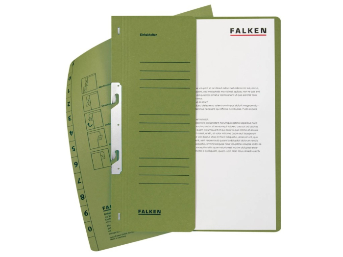 Dosar carton color incopciat 1/2 A4 250g/mp, Falken [8]