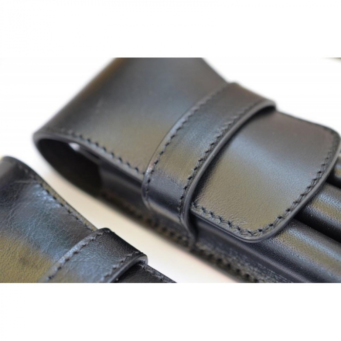 Etui Carla Rossini din piele, negru [2]
