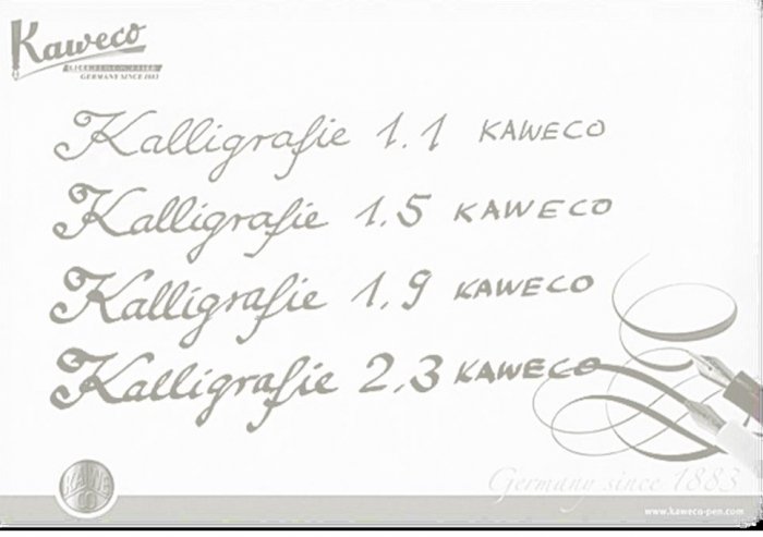 Kaweco CALLIGRAPHY Set Black (1.1 /1.5 /1.9 /2.3) [4]