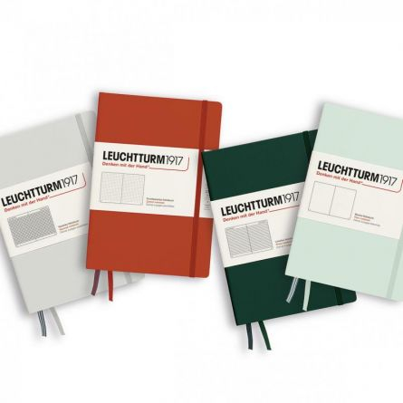 Leuchtturm Notebook A5, hardcover, lined grid, Nordic Blue [2]