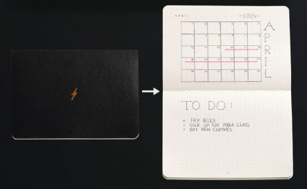 Leuchtturm Bullet Journal, Yellow - set of 3 pcs. [6]