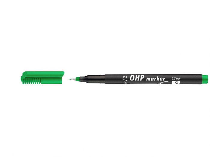 Marker Permanent ICO OHP Green S 0,3 mm [1]