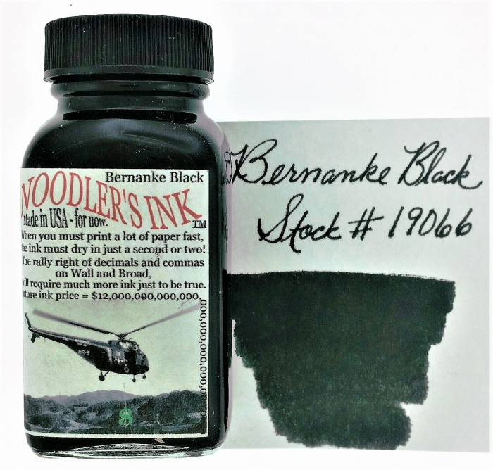 Noodler's Ink 19066 Bernanke Black 89 ML [3 oz] [8]