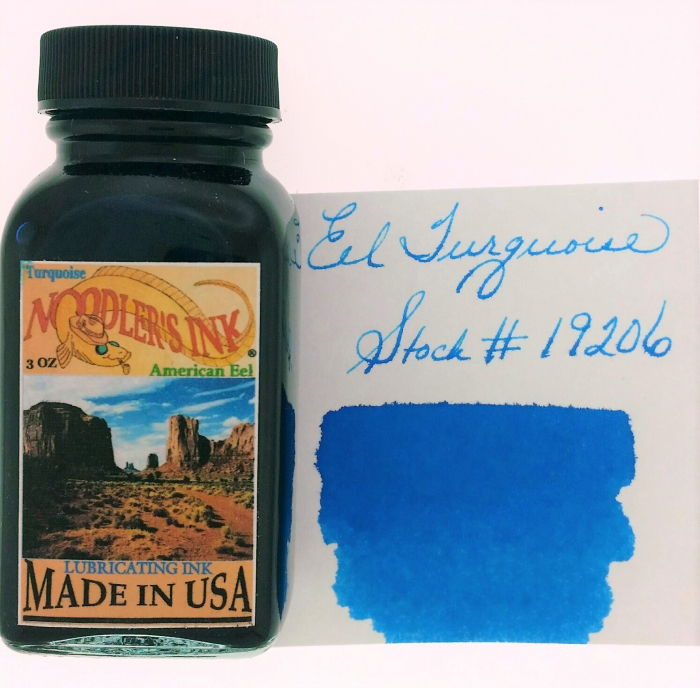 Noodler's Ink 19206 Eel Turquoise 89 ML [3 oz] [8]