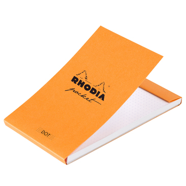 RHODIA Pocket dotPad 7,5 x 12 cm, Black, 40 sheets [4]