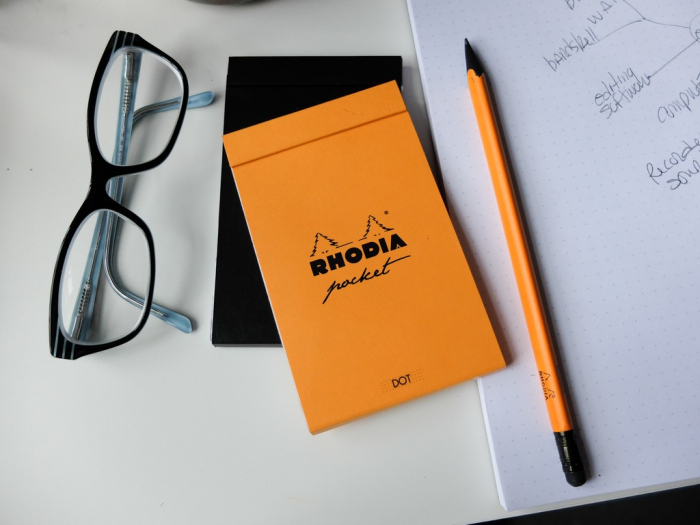 RHODIA Pocket dotPad 7,5 x 12 cm, Black, 40 sheets [5]