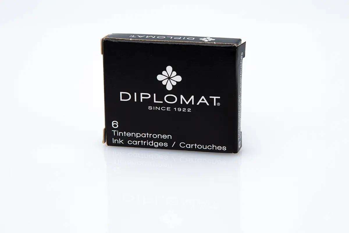 Diplomat ink cartridge 6 pcs/set, black [2]