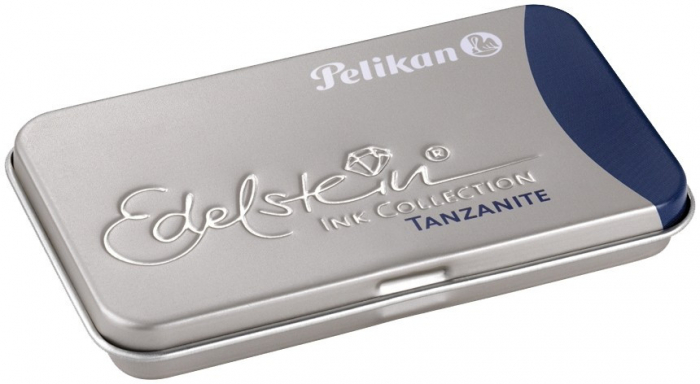 Patroane cerneala Pelikan Edelstein in caseta metalica, set 6 patroane mari [2]
