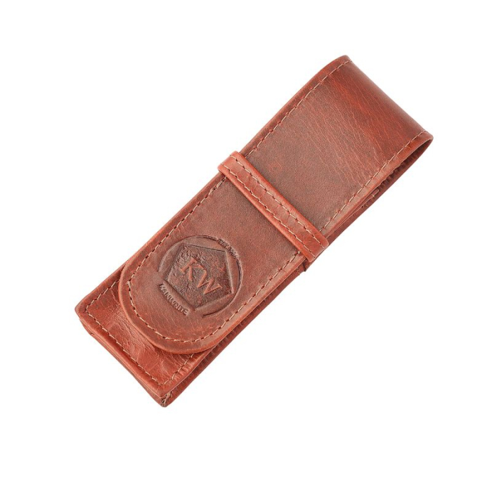 Etui din piele pentru 2 stilouri – Kanwrite Tobacco Brown [1]