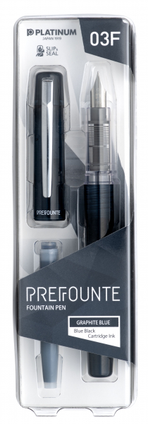 Platinum PREFOUNTE Graphite Blue F [3]