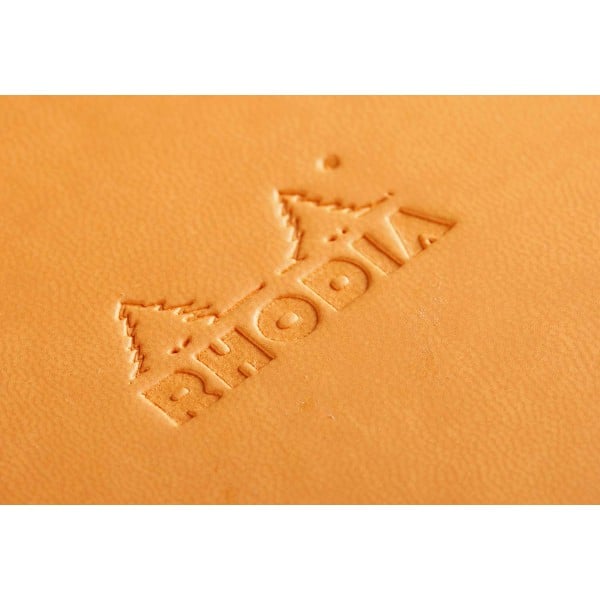 WebnoteBook RHODIA cu elastic, Orange A6, 96 file,velin [4]