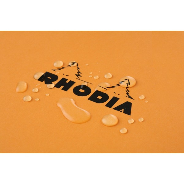 Blocnotes RHODIA No.13, Orange A6, 80 file, patratele [4]