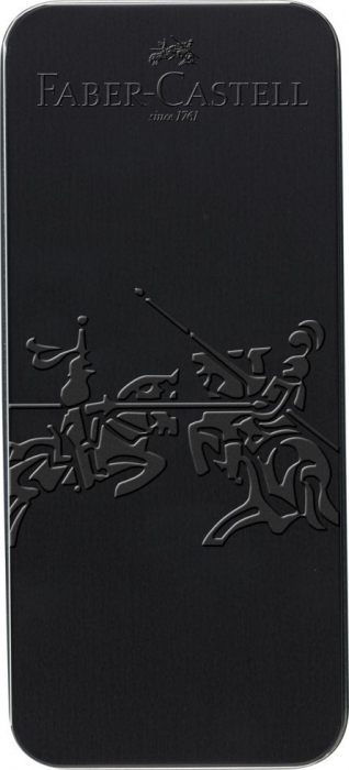 Set cadou stilou + pix Faber Castell GRIP 2011 Black [3]