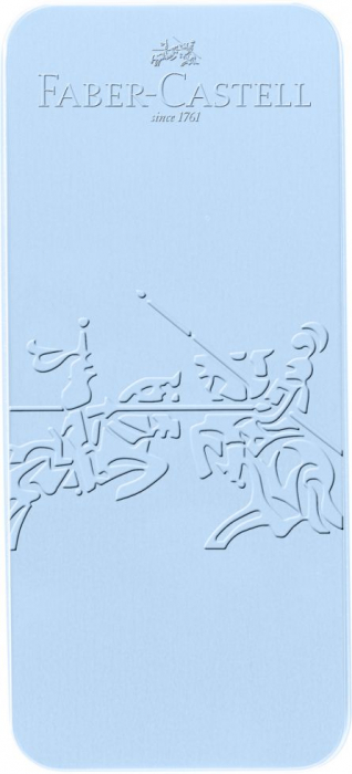 Set cadou stilou + pix Faber Castell GRIP 2010 Sky-Blue [2]
