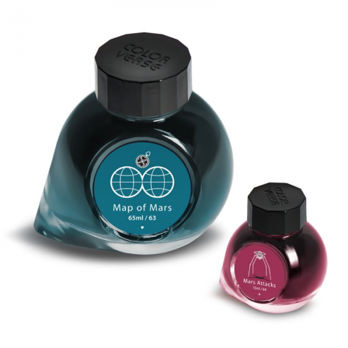 Set cerneala Colorverse 65ml+15ml - Map of Mars & Mars Attacks [4]
