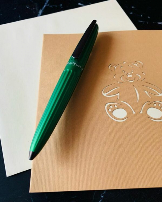 Fountain Pen Diplomat Aero Green Limited Edition M [8]