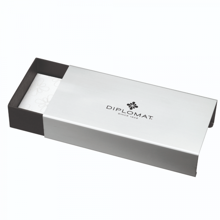Fountain Pen Diplomat Elox Ring Black/Blue M [5]