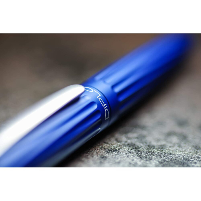 Stilou Diplomat Aero Blue M - penita aurita 14k [4]