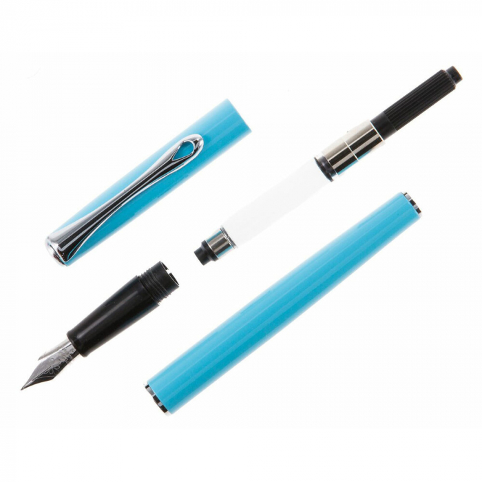 Fountain Pen Diplomat Traveller Lumi Light Blue M [2]