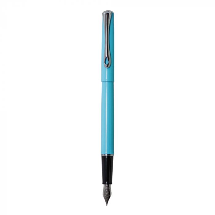 Fountain Pen Diplomat Traveller Lumi Light Blue M [4]