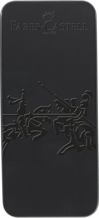 Fountain pen + Ballpoint pen Gift Set Faber-Castell GRIP 2011 All Black [3]