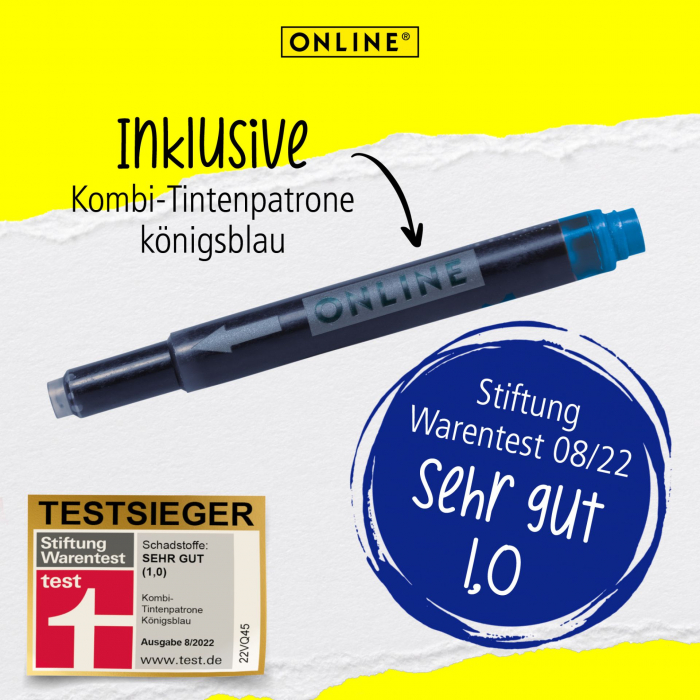 Fountain Pen ONLINE Switch Plus Green Ocean M [4]