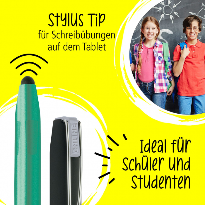 Fountain Pen ONLINE Switch Plus Green Ocean M [3]