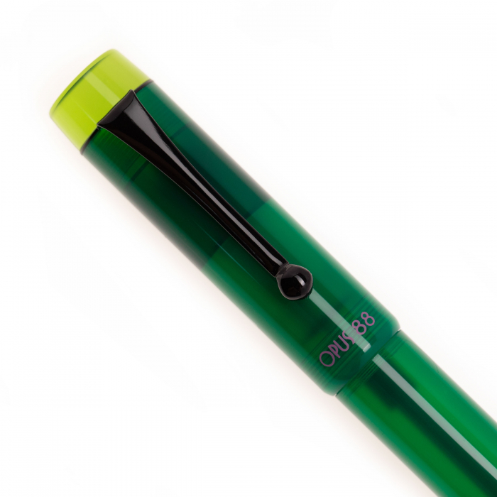 OPUS 88 Green Demonstrator 2024 Special Edition Black Nib B [2]