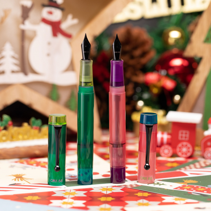 OPUS 88 Green Demonstrator 2024 Special Edition Black Nib B [7]