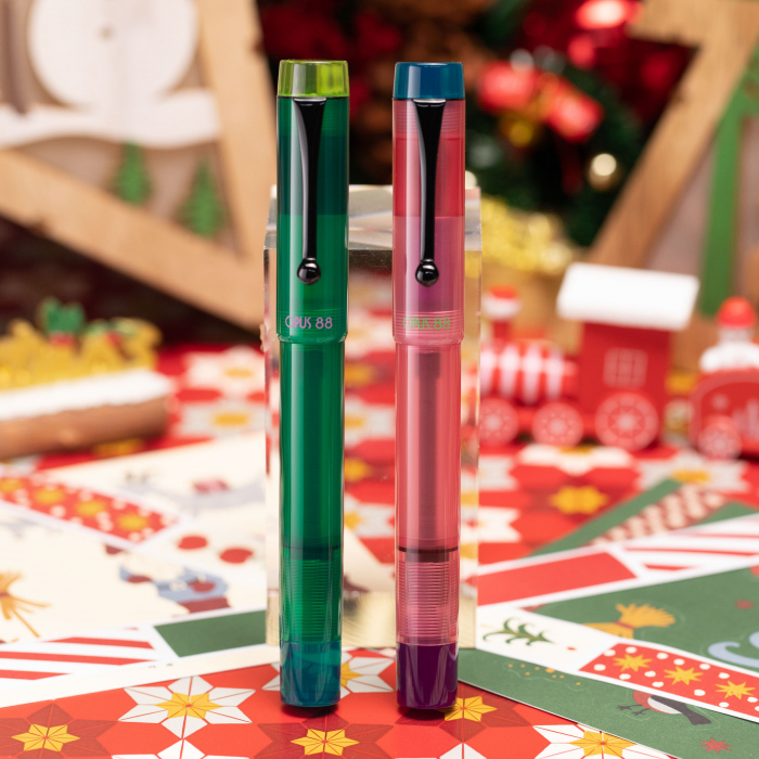 OPUS 88 Green Demonstrator 2024 Special Edition Black Nib B [8]