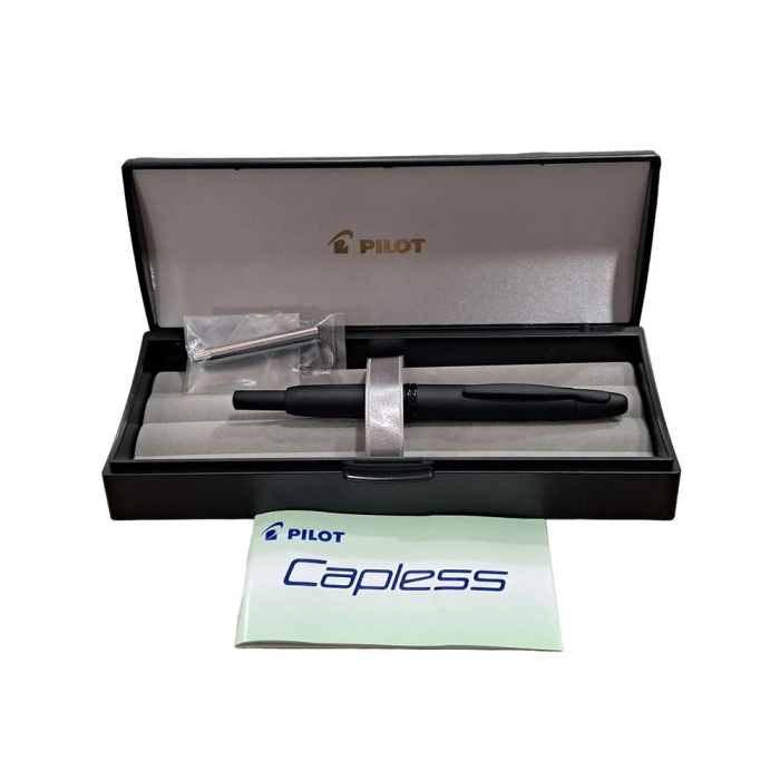 Stilou Pilot CAPLESS Matte Black F - Penita Aur 18K [3]
