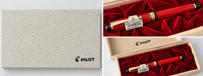 Pilot Custom 845 Vermillion Red M - gold nib 18k [6]