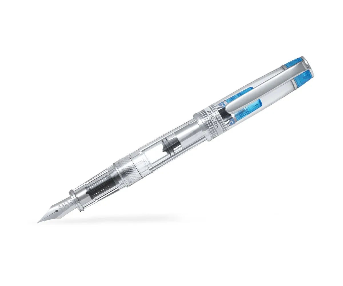 Stilou Pilot PRERA Transparent cu capac turqoise, M [2]