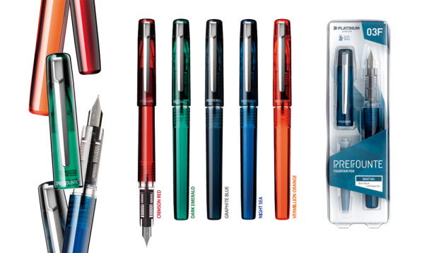 Platinum PREFOUNTE Graphite Blue F [4]