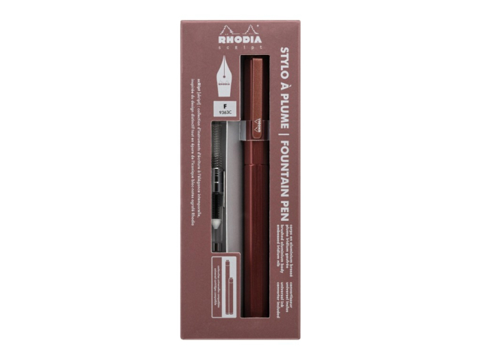 Stilou Rhodia Script Brown F [2]