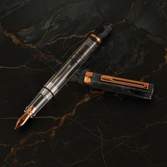 Stilou TWSBI ECO Black Marble with Bronze F [4]