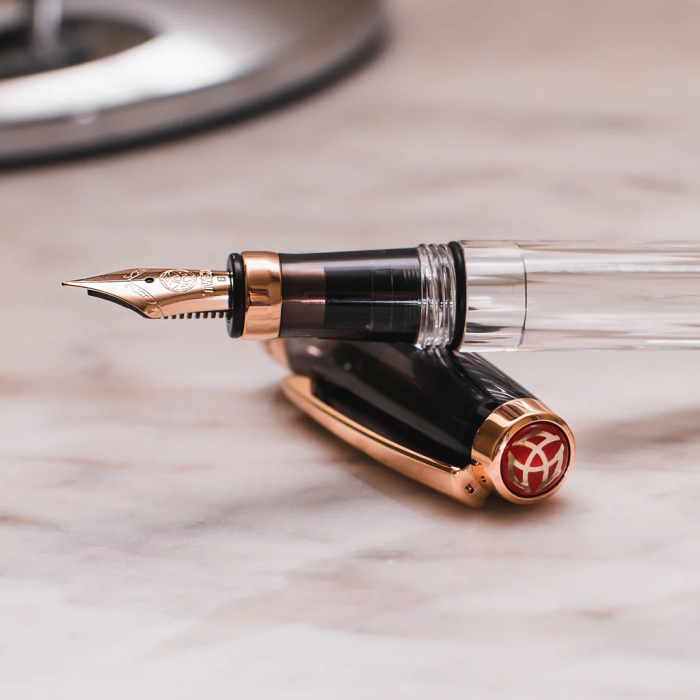 TWSBI Diamond 580 Smoke RoseGold II M [5]