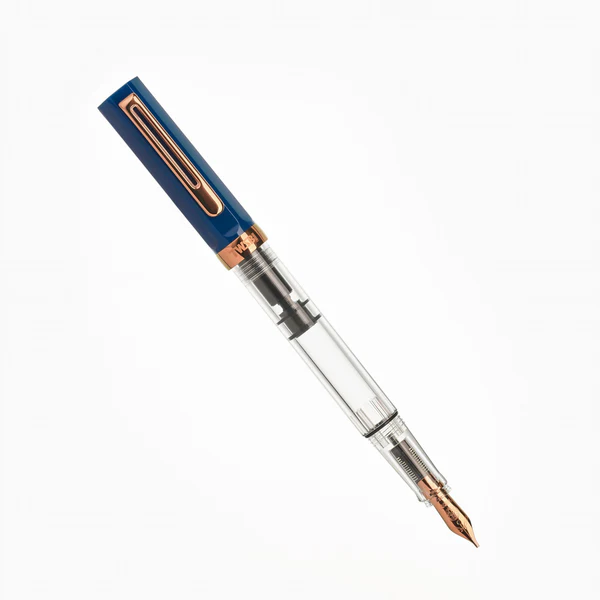 TWSBI ECO Indigo Blue with Bronze B [5]