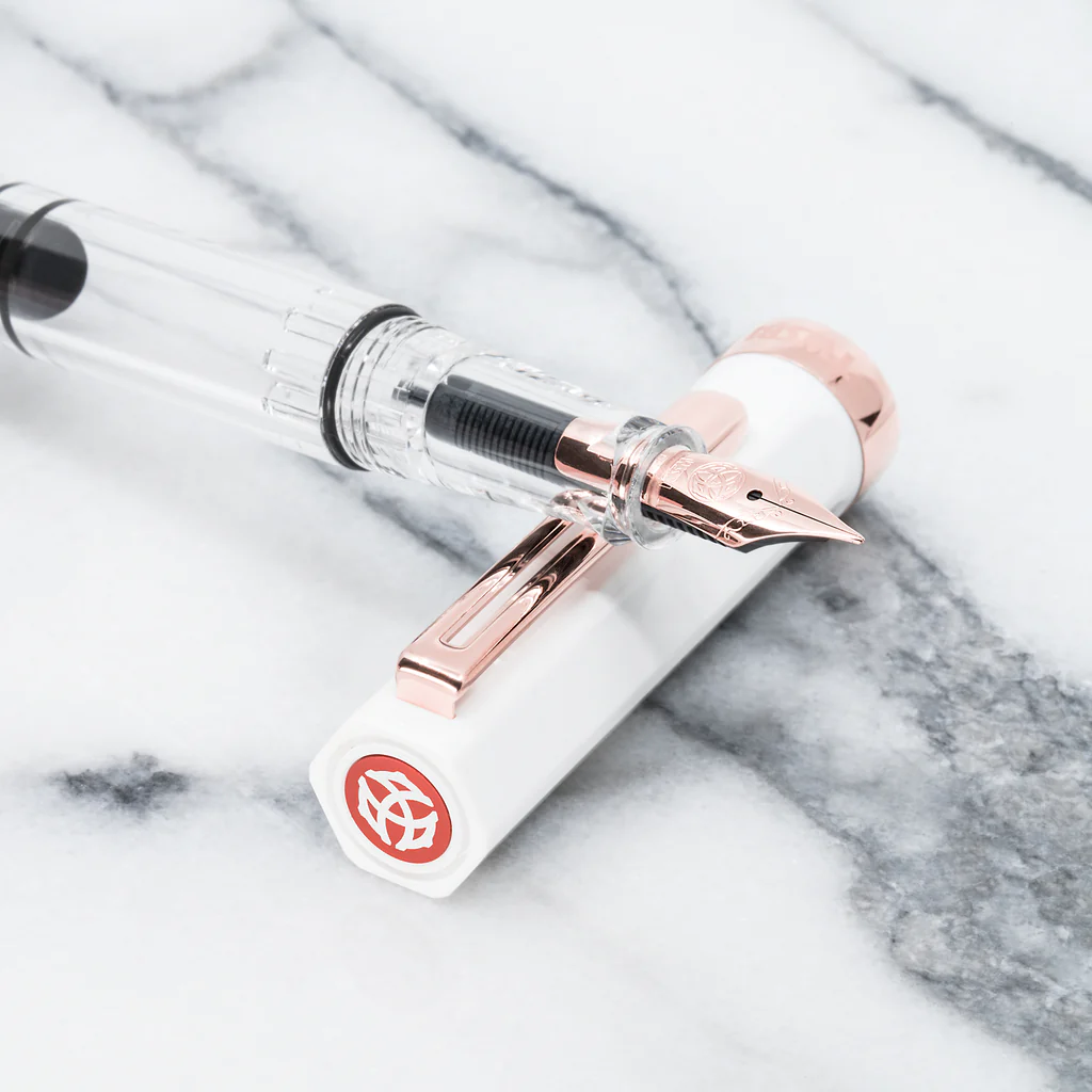 Stilou TWSBI ECO White RoseGold EF [4]
