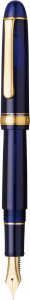 Stilou Platinum #3776 CENTURY Chartres Blue M - Penita Aur 14K [6]